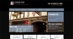 Desktop Screenshot of cross-builders.co.uk