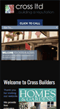 Mobile Screenshot of cross-builders.co.uk